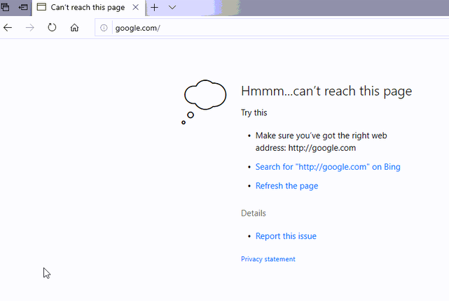 All Microsoft products display network connection error, including Network Status, Chrome... dd32df5c-ccbe-415a-8245-501c6fbcdaf2?upload=true.png