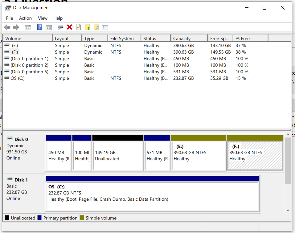 I cannot make a new volume out of unallocated space on my disk. dd6a9ec1-2c9e-4c96-b271-40c00fc8d4e1?upload=true.png