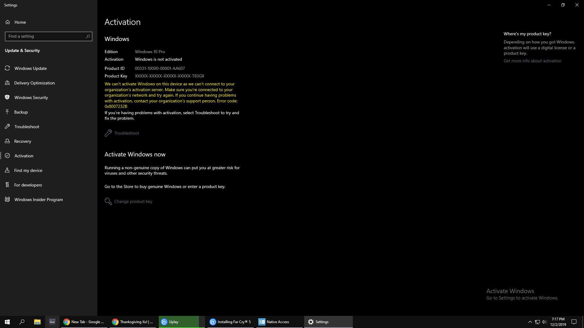Activate Windows 10 Education on a PC?