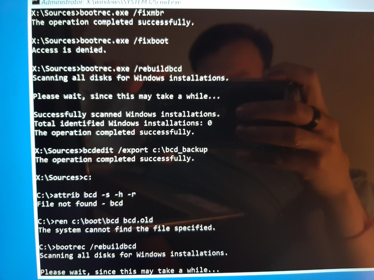 Please Help ! Block on loading Hp screen after loading successful clean installed windows 10... ddf33659-cd55-490a-8822-6aa64eb1a9fd?upload=true.jpg
