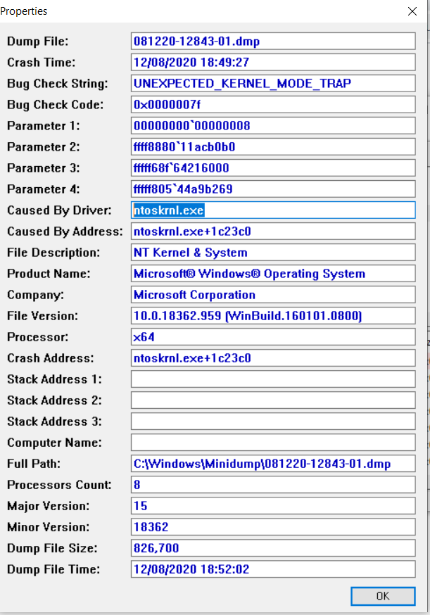 Blue Screen of death - Skype app - Domain joined computer de12455f-acee-4147-9782-d511033118cf?upload=true.png