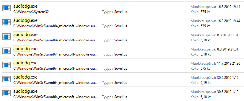 Multiple audiodg.exe files? de1b6e6c-d96c-467c-8016-8472e65c6d3c?upload=true.png