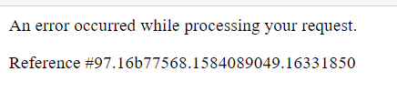 "Error occurred" message when I clicked on "Reply" to a thread I was looking at. Windows 10 de1fb04b-fcbb-4cdc-a581-74616601c0b0?upload=true.png