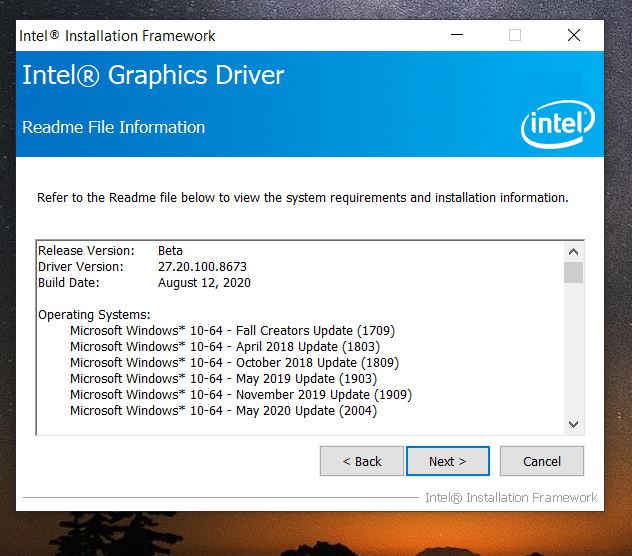 Intel Inc Released Modern Graphics WHQL Beta Driver DCH_IGCC_WHQL_v27.20.100.8673_Beta For... de4d1790-6df0-46ea-b52b-77a4ecf5947a?upload=true.jpg