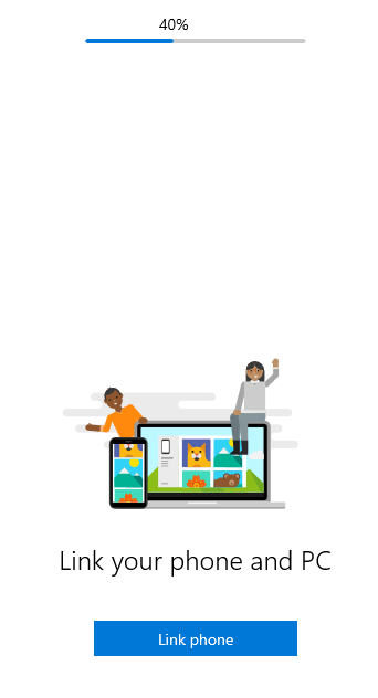 "Your Phone" app stuck at 40%, won't sign-in deab101d-ef18-46e8-a909-96cc56402546?upload=true.png