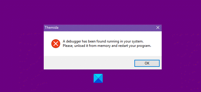 A debugger has been found running in your system on Windows 10 debugger-has-been-found-running-in-your-system.png
