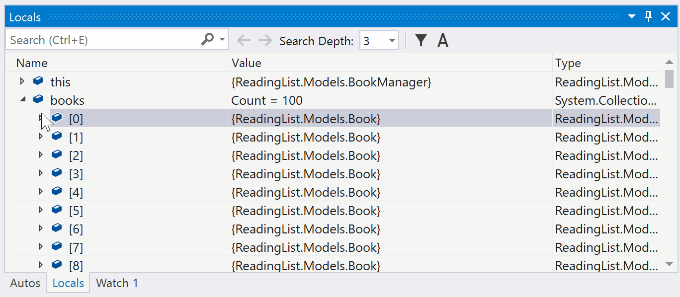 Visual Studio 2019 version 16.9.4 released Debugger-pinnable-properties.gif
