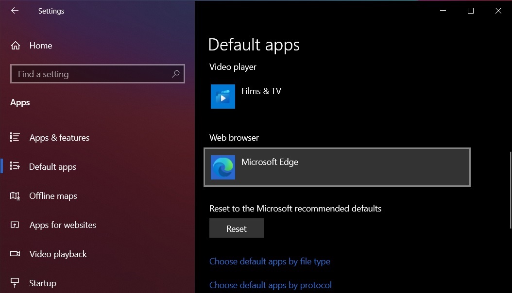 Windows 10 is now nagging users to set Edge as the default browser Default-apps.jpg