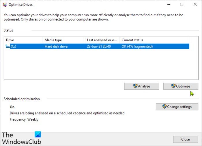 How to defragment Hard Drive using Batch file in Windows 11/10 Defragment-Hard-Drive-using-Batch-file.jpg