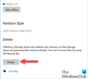 How to Delete a Storage Space from Storage Pool in Windows 10 Delete-a-Storage-Space-from-Storage-Pool-via-Settings-app-300x269.png