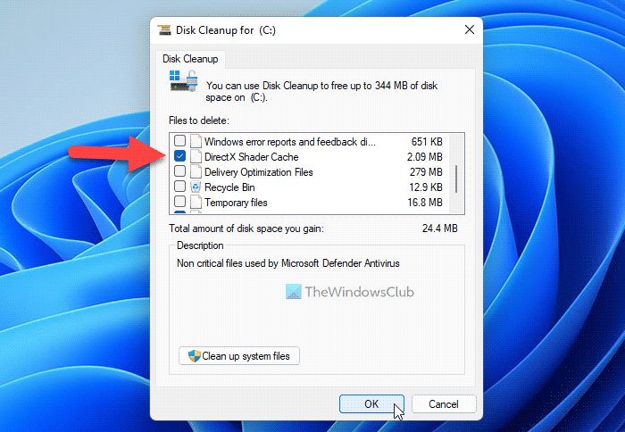 How to delete DirectX Shader Cache in Windows 11/10 delete-directx-shader-cache.png