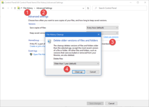 How to delete File History files manually in Windows 10 delete-file-history-300x215.png
