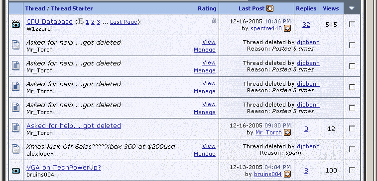 What "Tool" do I use on "Ask a Question" If I wish too "Delete" a reply already posted on... deleted.gif
