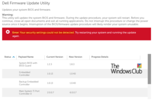 Dell BIOS Update not installing – Your security settings could not be detected Dell-BIOS-Update-not-installing-Your-security-settings-could-not-be-detected-300x205.png