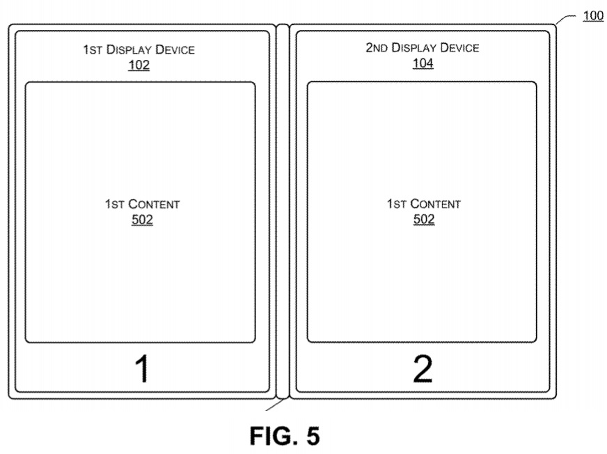 Dell’s patent reveals how dual-screen device will determine its appearance Dell-dual-screen-patent.jpg