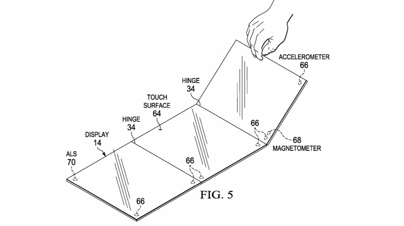Dell patents a interesting Windows 10 device with flexible body Dell-three-way-foldable-device.jpg