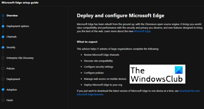 Migrate from Internet Explorer to Edge quickly using these tools deployement-options.png