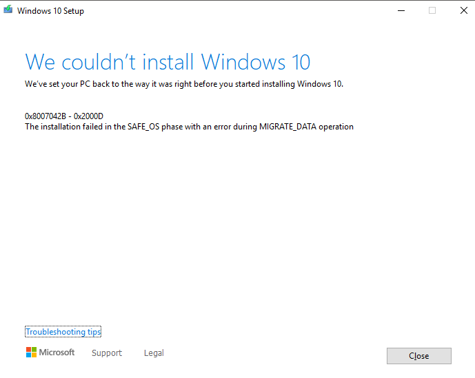 Windows 10 1803 to 1903 (0x8007042B - 0x2000D) -  please help df1dcbd3-1cda-4f46-990b-0c28a191ee85?upload=true.png