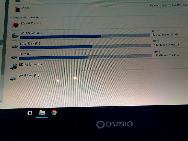 I have reinstalled Windows 10 using a USB Flash Key which has changed the name of my Data (E:) df443ffe-a4da-495b-821f-171e7a4d3c4f?upload=true.jpg