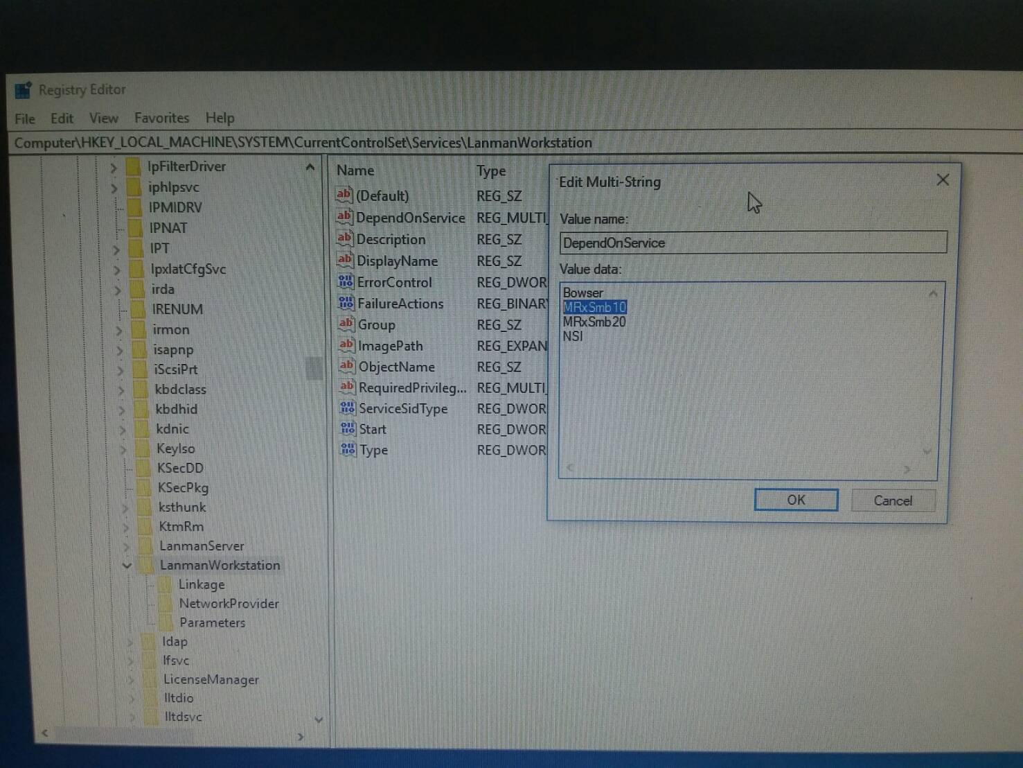"Network" displayed instead of domain name. df768304-33d6-4ce3-ba8e-1430d205cfd3?upload=true.jpg