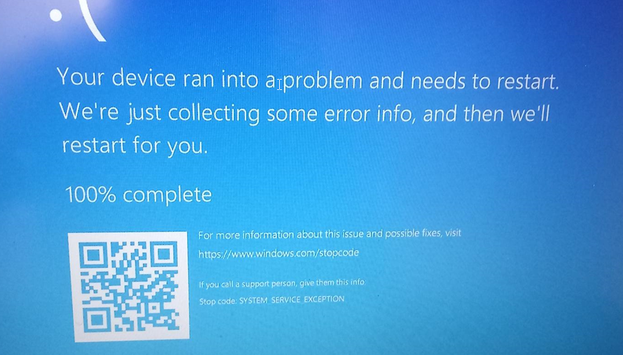 Can't shutdown windows 10 normally & while restart, getting blue screen df84690c-019f-4515-b9fb-03f14506e6aa?upload=true.png