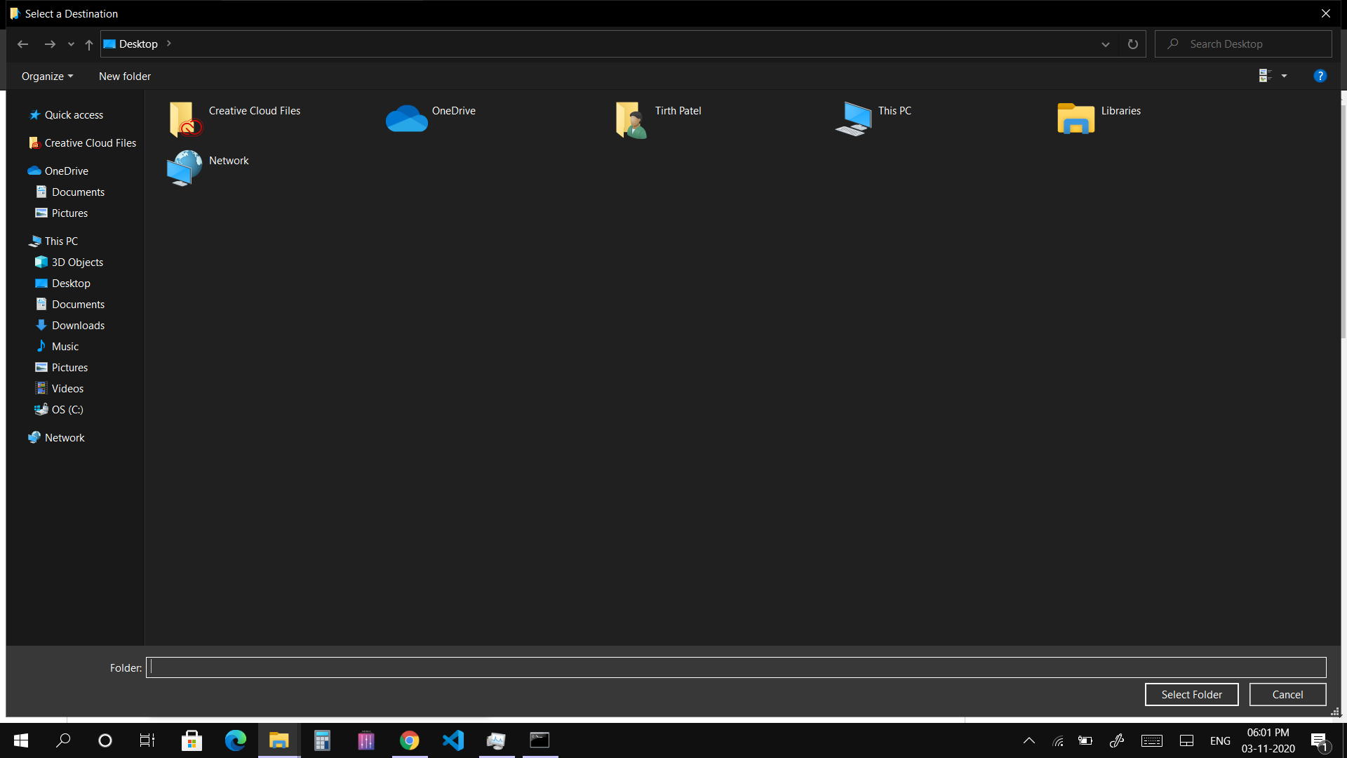 Can not resize 'Select a Destination' window. df939c4f-50c0-4619-aa1d-ed86f93e1170?upload=true.png