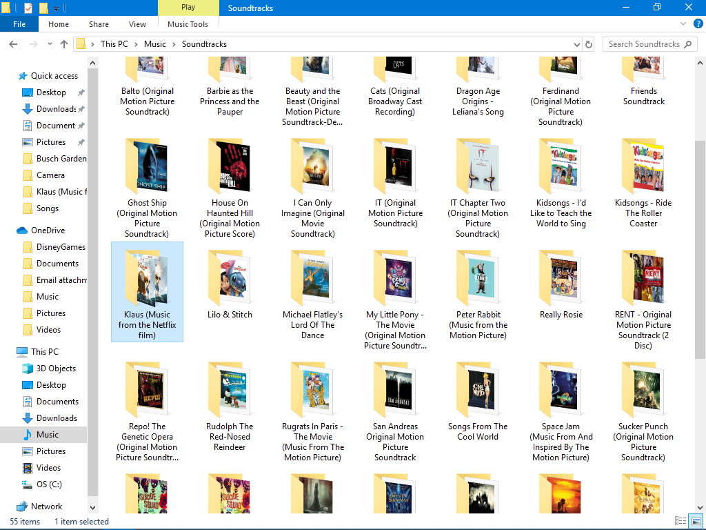 How do I make this music folder show just the album art instead of multiple images of the... dfb77707-9868-4761-9ee0-1526fb93543b?upload=true.jpg