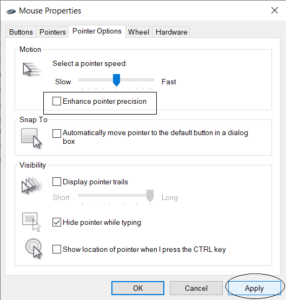 How to disable Mouse Acceleration in Windows 10 disable-acceleration-286x300.png