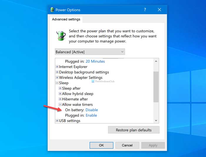 Enable or Disable Allow wake timers on Windows 10 disable-allow-wake-timers-windows-10-1.jpg