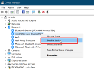 How to set up a Bluetooth adapter replacement in Windows 10 disable-bluetooth-driver-300x220.png