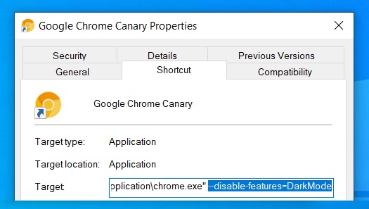 How to disable Chrome dark mode without changing Windows 10 settings Disable-Chrome-dark-mode.jpg