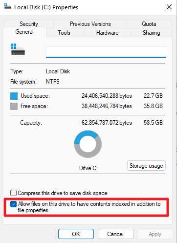 How to manage search indexing on Windows 11 disable-content-indexing-windows-11.png