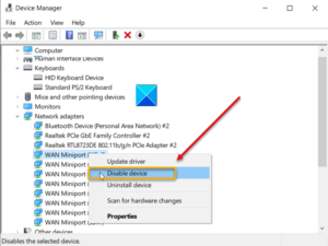 What is Hardware Clean Boot in Windows 10 OS? disable-device-300x225.png