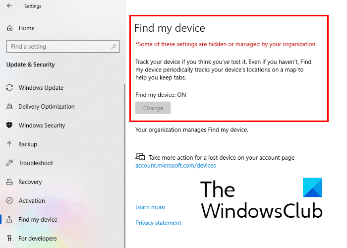 How to disable Find my Device option in Windows 10 Settings disable-find-my-device-gpedit-regedit.png