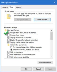 Enable or Disable Thumbnail Previews in Windows 10 File Explorer Disable-thumbnail-previews-Explorer-241x300.jpg