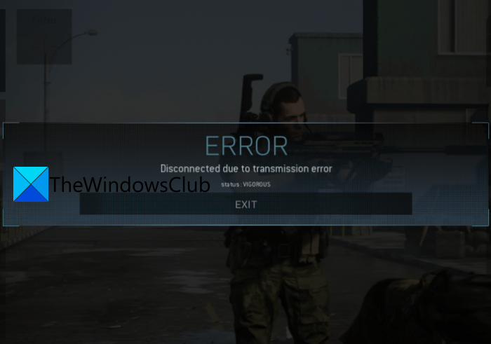 Fix Disconnected due to transmission error on Modern Warfare Disconnected-due-to-transmission-error-on-Modern-Warfare.png