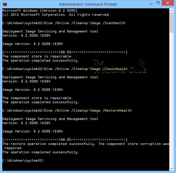 Windows 10 Settings reset to default after reboot dism-cleanup.jpg
