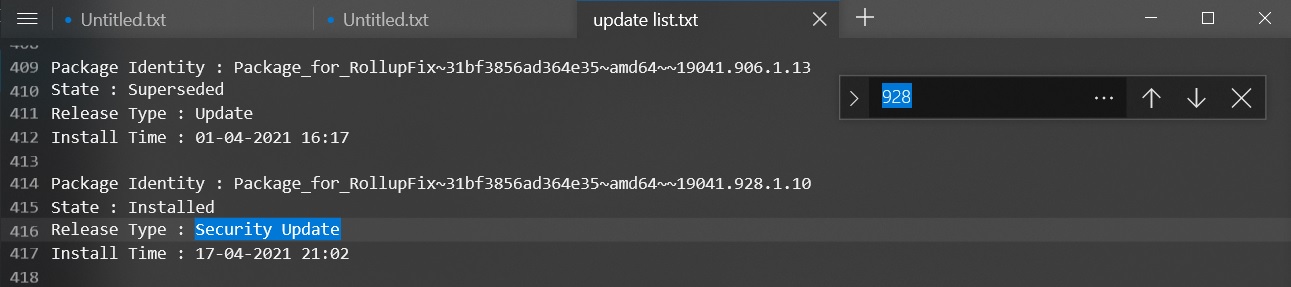 How to uninstall Windows 10 updates manually DISM.jpg