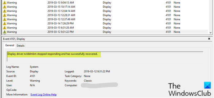 Display driver nvlddmkm stopped responding and has successfully recovered Display-driver-nvlddmkm-stopped-responding-and-has-successfully-recovered.png