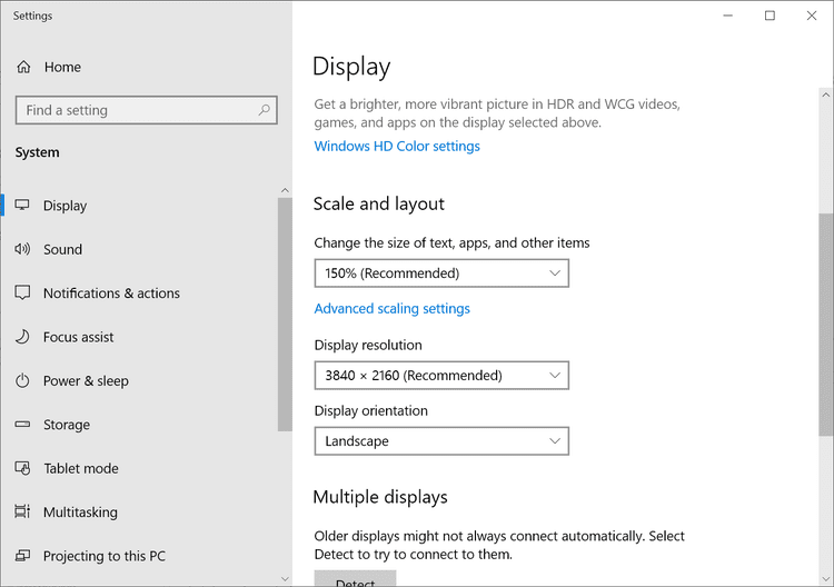 The perils of running Windows 10 on a 4K monitor display-scaling.png