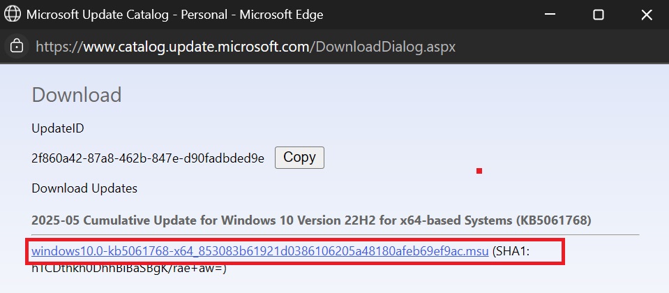 Microsoft releases KB5061768 to fix Windows 10 reboot loop after May update Download-KB5061768-for-Windows-1.jpg