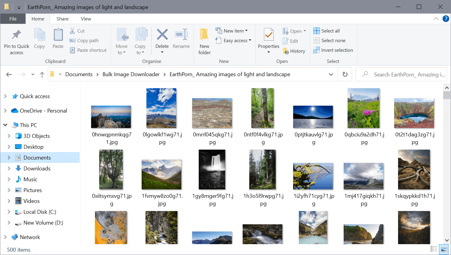 How to download Reddit images in bulk downloaded-images-from-reddit.png