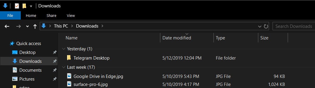 Windows 10 May 2019 Update: The best nifty improvements Downloads-folder-sorting.jpg