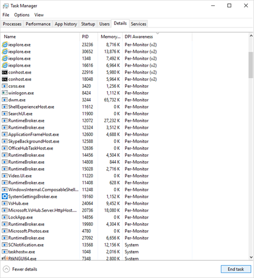 What is new for Windows 10 May 2019 Update version 1903 dpi-aware-task-manager.png