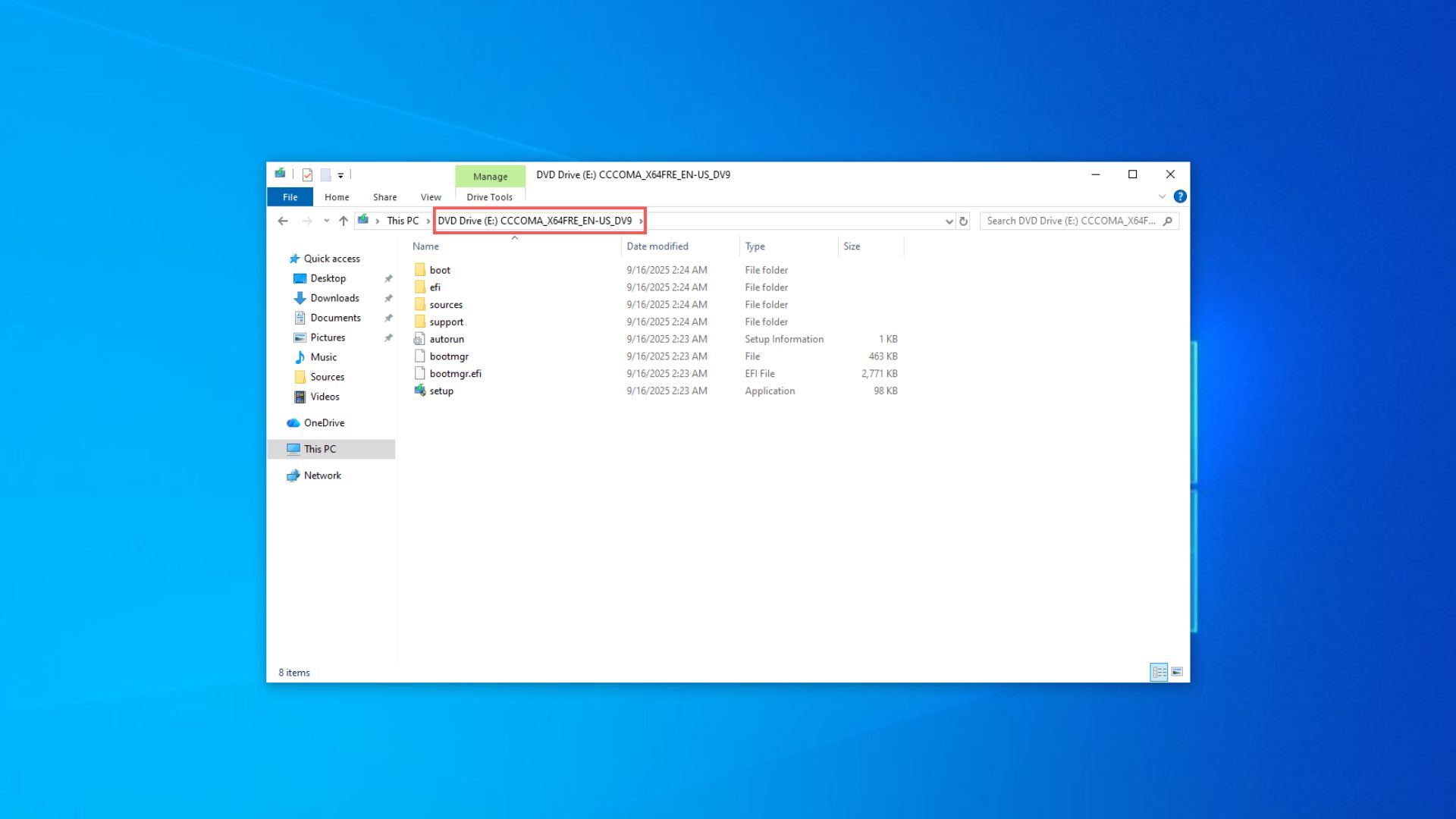 Can you still bypass Windows 11 requirements as Windows 10 hits EOL? We tested it Drive-Letter-in-Address-Bar-of-File-Explorer-where-Windows-11-ISO-is-mounted.jpg