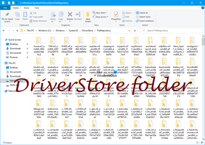 How to safely cleanup DriverStore folder in Windows 11/10 DriverStore-folder-in-Windows.png