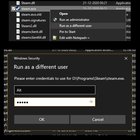 Is it possible to make "Run as Different User" shortcut, so I don't have to do this each time? dRwJIkbps4wxED5KfYZJOb_VQEtLtka7AlSUw0CmzAY.jpg