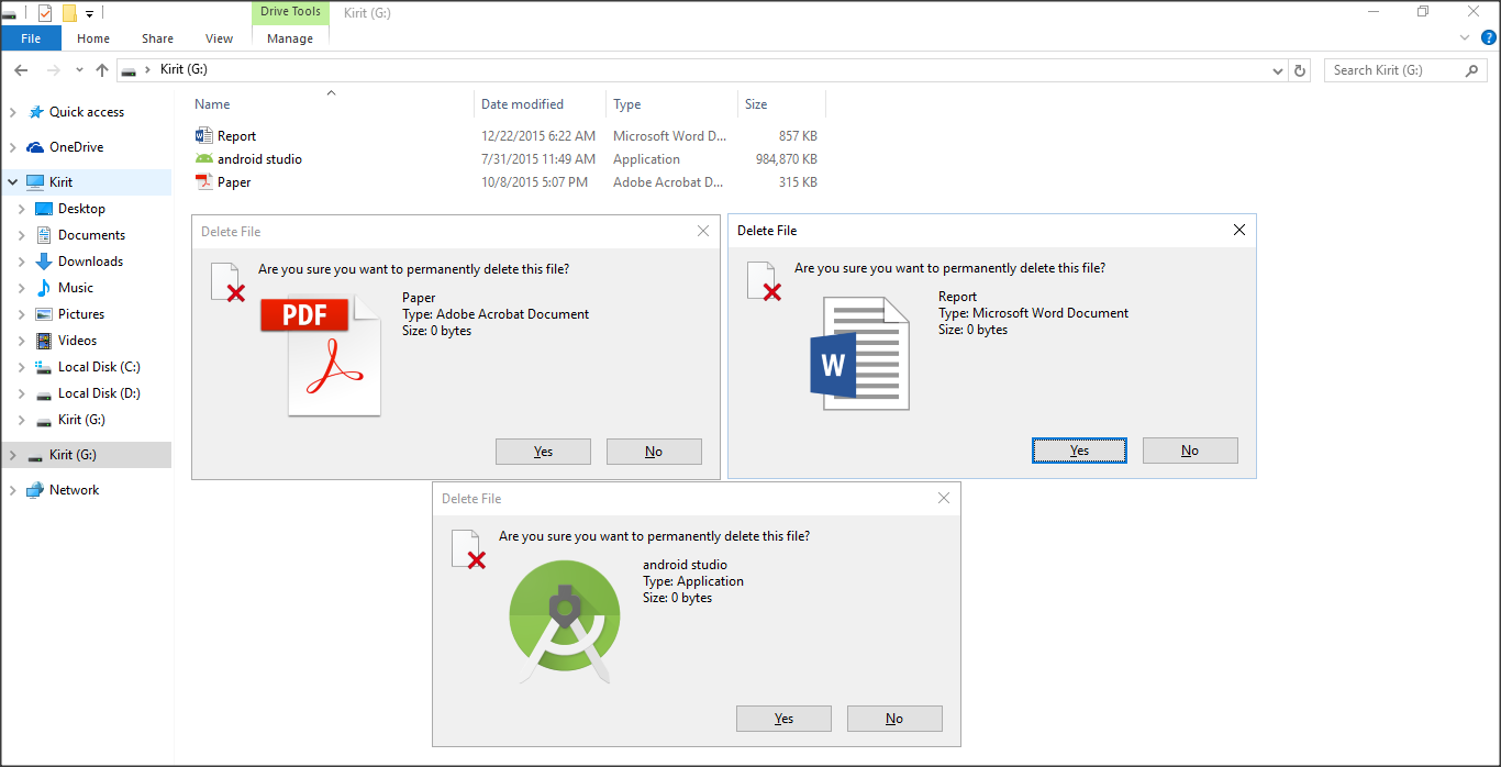 I deleted stuff of about 40gigs but still it keeps showing 0 bytes left. I've emptied the... DtocC.png