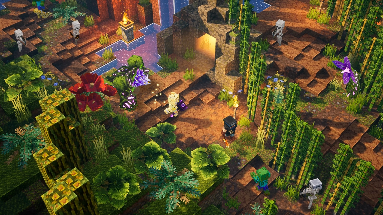 Minecraft Dungeons Online play dungeons-dlc-announcement-screenshot.jpg