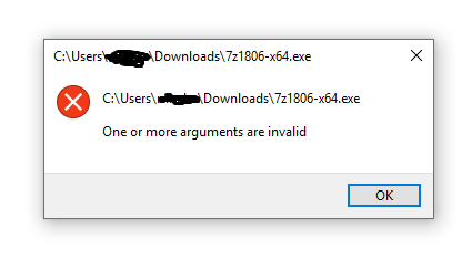 "One or more arguments are invalid" When UAC prompt should show e03309d1-2fa7-435a-b385-92fc07acb721?upload=true.png
